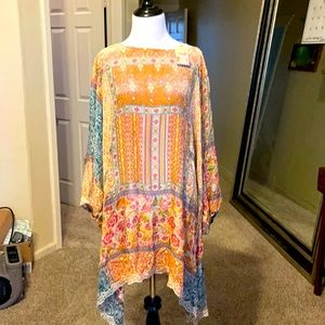 Brand New With Tags Johnny Was Tunic -with velvet